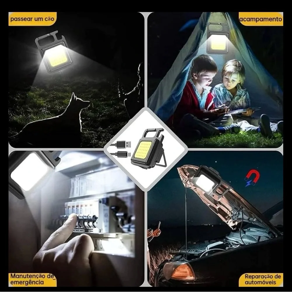 4 pack Rechargeable camping LED Light firm price